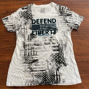 WOMEN’S HOWITZER PATRIOT DEFEND LIBERTY SZ 2XL XXL